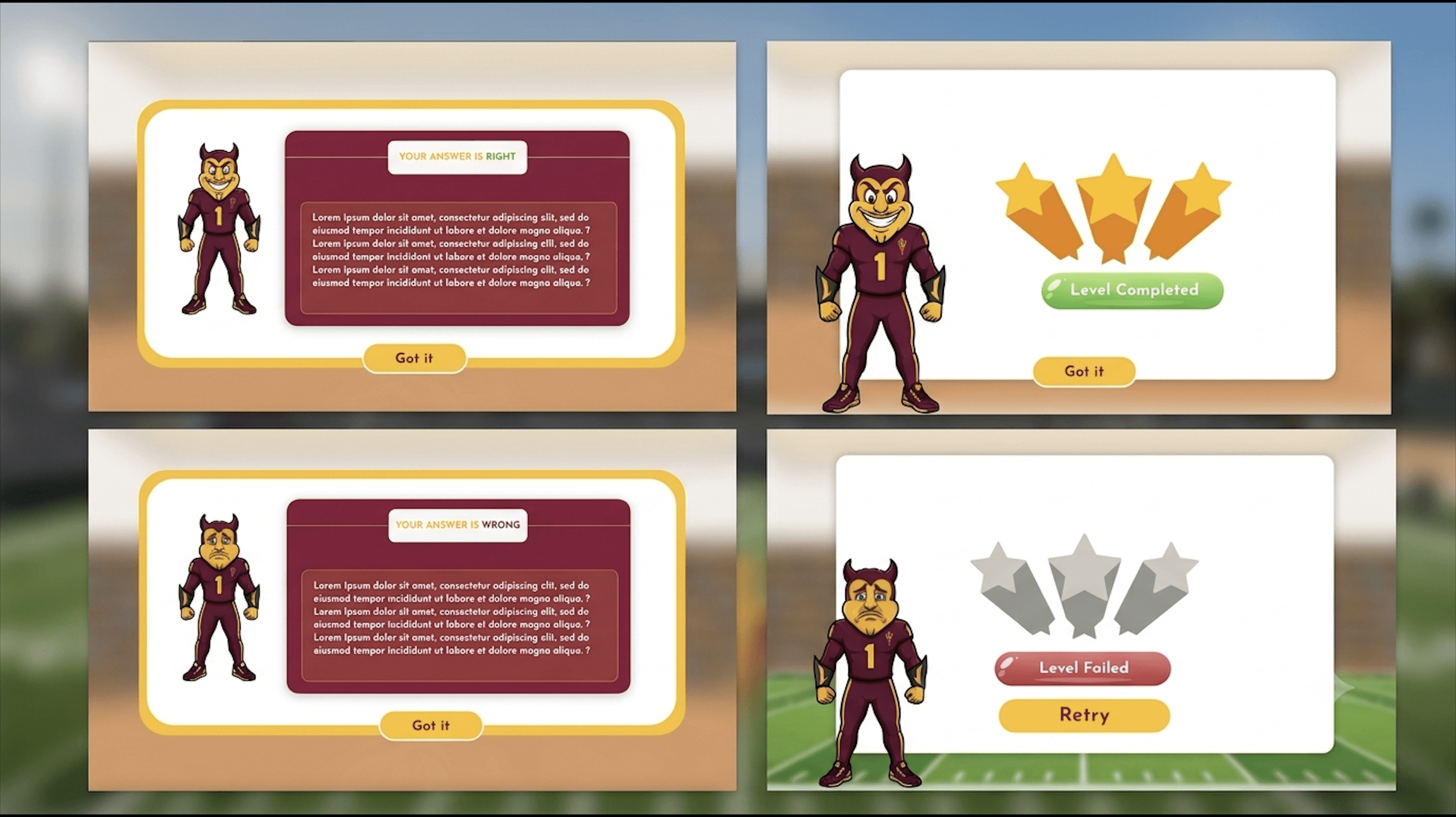Feedback states